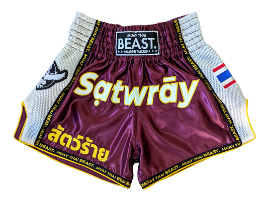 V1 Collection Muay Thai Shorts - "Varsity"